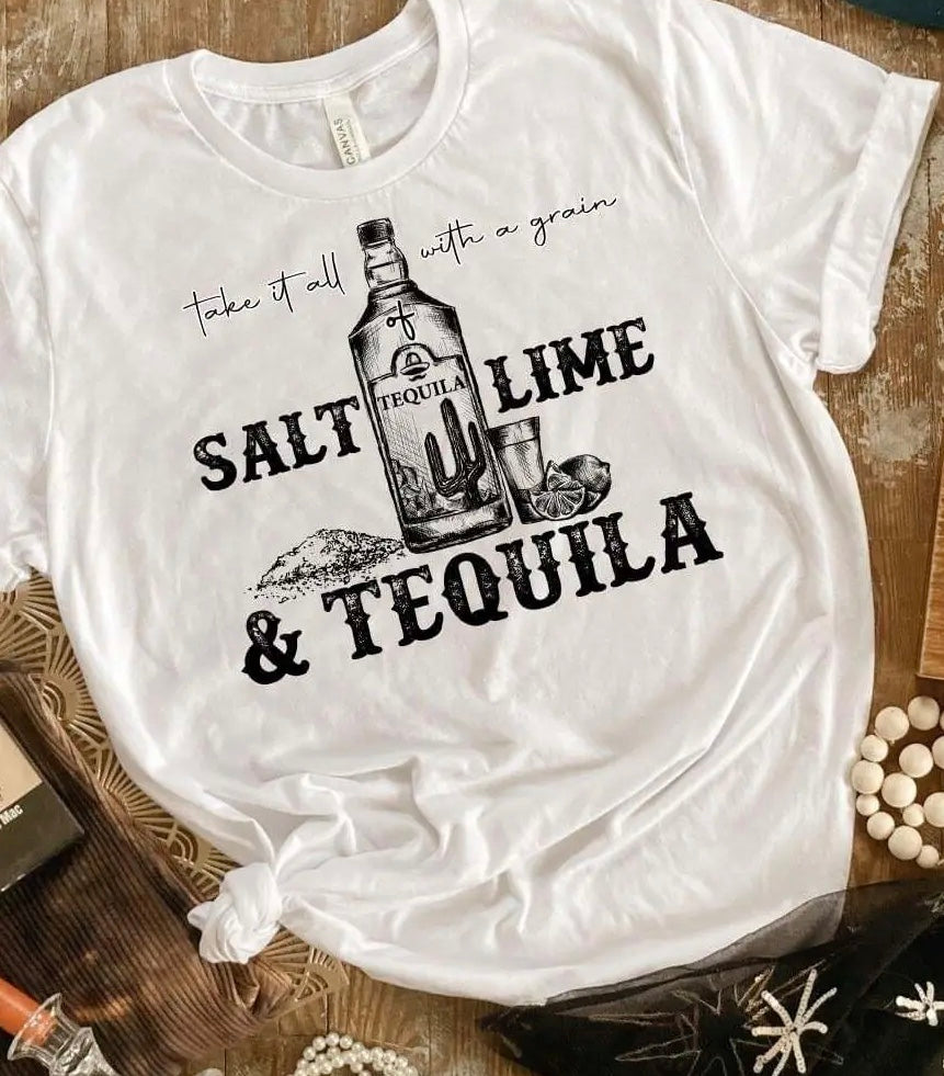 Salt, Lime, Tequila Tee