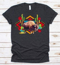 Load image into Gallery viewer, Aztec Buffalo Tee
