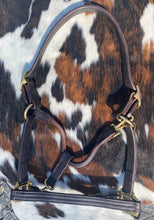 Load image into Gallery viewer, 1” Triple Stitched Leather Halter
